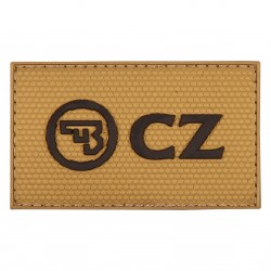 CZ patch 3D in velcro